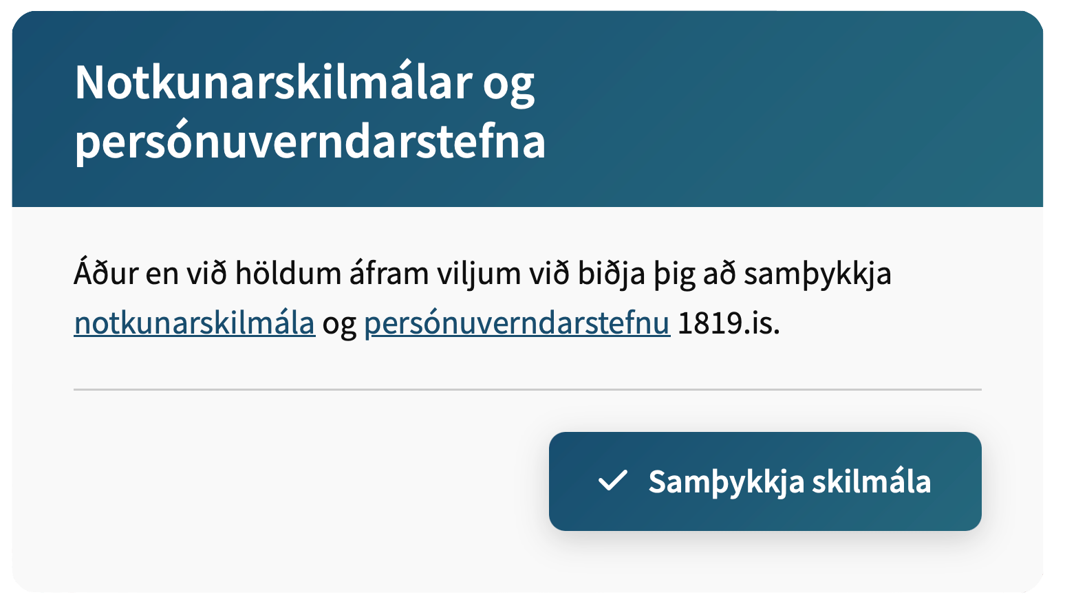 Skráning í símaskrá