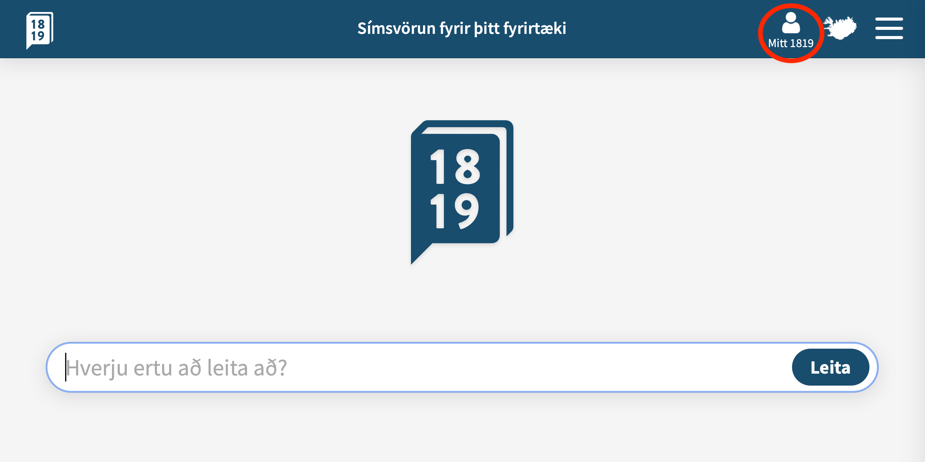 Skráning í símaskrá